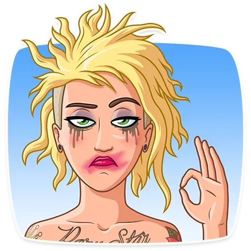 Порноактриса sticker 6