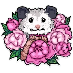 Крутой опоссум sticker 5
