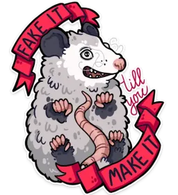 Крутой опоссум sticker 9