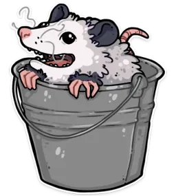 Крутой опоссум sticker 10
