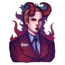 Play the Devil not God Telegram sticker pack