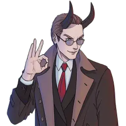 Play the Devil not God sticker 10