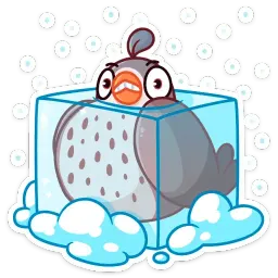 Птичка sticker 4