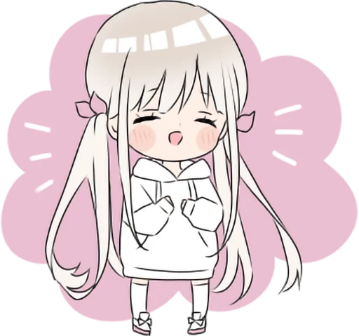 hoodiegirl(White) sticker 4