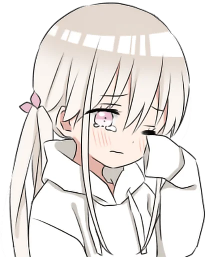 hoodiegirl(White) sticker 6