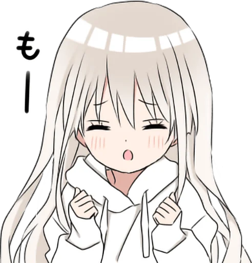 hoodiegirl(White) sticker 10