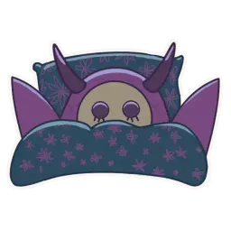 Фиолетовый sticker 7
