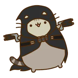 Pusheen Overwatch by Eckru sticker 2