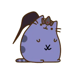 Pusheen Overwatch by Eckru sticker 11