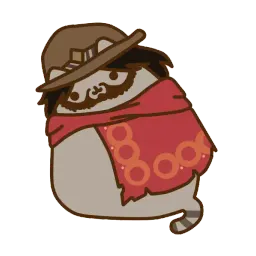Pusheen Overwatch by Eckru sticker 3