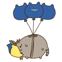 Pusheen Overwatch by Eckru sticker 7