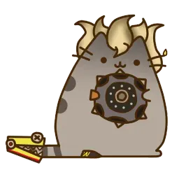 Pusheen Overwatch by Eckru sticker 9