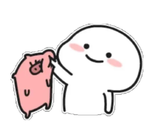 Tojin ngepack Quby lagi sticker 3