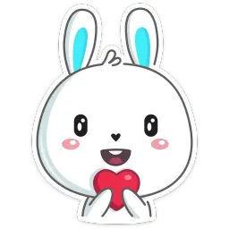 Rabbit sticker 11