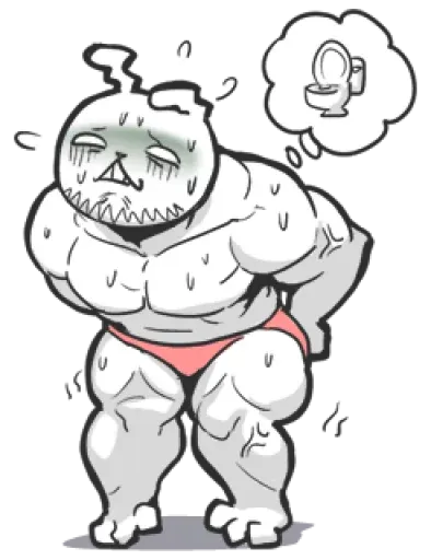 Rabbo the Muscle Rabbit sticker 17