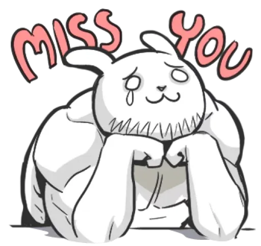 Rabbo the Muscle Rabbit sticker 26