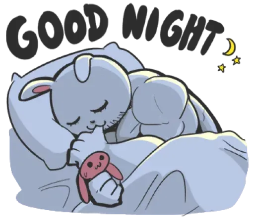 Rabbo the Muscle Rabbit sticker 35