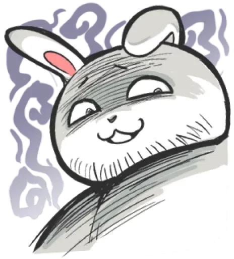 Rabbo the Muscle Rabbit sticker 49