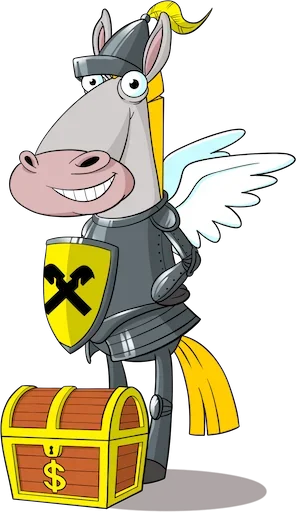 Raiffeisen Pegasus sticker 10
