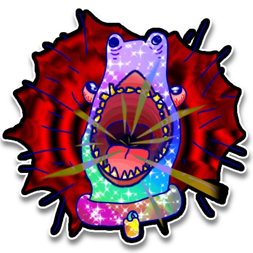 Rainbow sticker 8