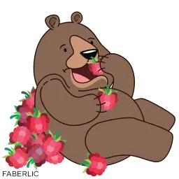 Малиновые мишки sticker 12