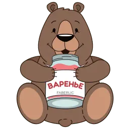 Малиновые мишки sticker 9