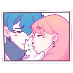 Малиновый Джем Азалия Сабирзянова Telegram sticker pack