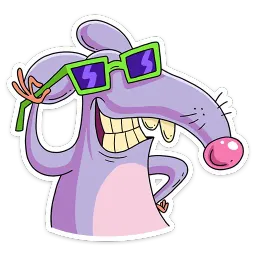 Крыс :: @mosticks sticker 12