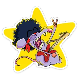 Крыс :: @mosticks sticker 4