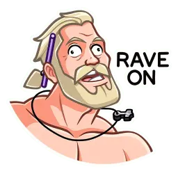Рейв sticker 9