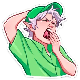 Рей и Эвер на каникулах Ник Толабов sticker 2