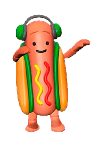 really hot dog sticker 2