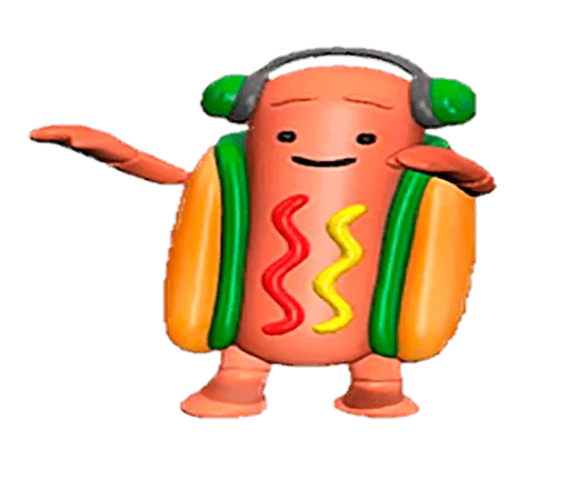 really hot dog sticker 4
