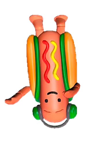 really hot dog sticker 5