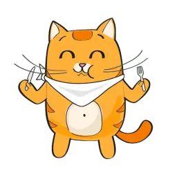 Рыжий Кот от @StickerManya sticker 5