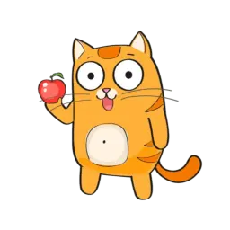Рыжий Кот от @StickerManya sticker 7