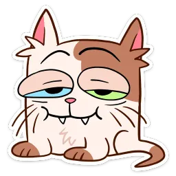 Пятнистый Редж Ирина Брэдкэт Telegram sticker pack