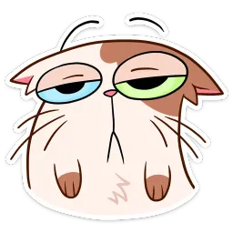 Пятнистый Редж Ирина Брэдкэт sticker 2