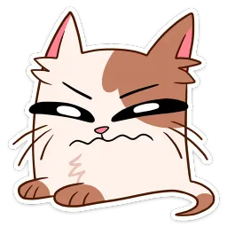 Пятнистый Редж Ирина Брэдкэт sticker 11