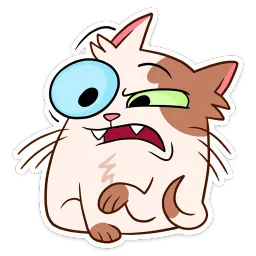 Пятнистый Редж Ирина Брэдкэт sticker 7