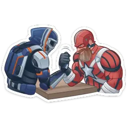 Красный Страж sticker 2