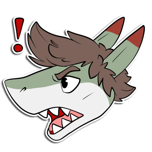 RelicDaShark sticker 2