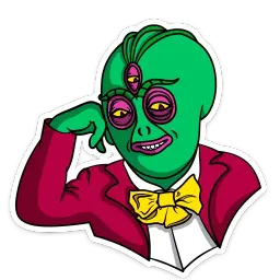 Рептилоид Марк sticker 11