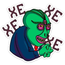 Рептилоид Марк sticker 9