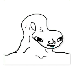 Wojak sticker 3