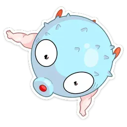Реверсивная русалка sticker 12