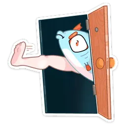 Реверсивная русалка sticker 3