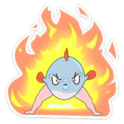 Реверсивная русалка sticker 10