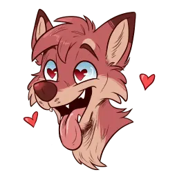 Riley and Kiro sticker 12