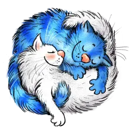 Синие Коты sticker 9